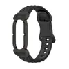 Aplicável ao Google Fitbit Air Armor Estrutura de Metal para Relógio Fitbit Air Fivela de Borboleta Romboidal Pulseira de Silicone para Relógio