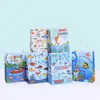 Bolsa de Tote de Pesca de Dibujos Animados Bolsa de Regalo Impresa Bolsa de Papel Kraft al por Mayor Bolsa de Compras para Centro Comercial Bolsa para Llevar
