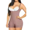 Ropa Moldeadora de Una Pieza para Exportación Transfronteriza Corsé de Malla con 4 Filas de Ganchos Control de Vientre Postparto Ropa Moldeadora Popular en Tiktok