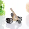 Brinquedos educativos criativos alta tecnologia pequenos materiais artesanais DIY experimento científico carro magnético montagem de carro