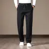 Pantalones Casuales de Algodón Puro para Hombres de Mediana Edad, Pantalones Deportivos para Hombre, Pantalones Largos Rectos Holgados 100% Algodón, Novedad Otoño/Invierno 2026