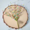 Cortes de Espuma de Frutas Artificiais em Formato de Coração Dia dos Namorados Decoração de Casa Arranjo de Vitrine Estilo Ins Cortes