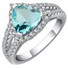 Anillo de circonita con incrustaciones de cobre de la estación independiente de Amazon de FB, comercio electrónico transfronterizo, venta al por mayor de anillos para hombres y mujeres europeos y americanos.