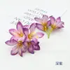 Flor de Simulação Flor de Seda Flor Bauhinia Cordão Adorno de Cabeça Acessórios de Cabelo Material DIY Artesanal Flor Artificial Acessórios Decoração de Casamento Flores