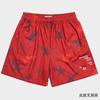 Shorts Esportivos Americanos para Homens e Mulheres, Calças Fitness de Verão 3/4, Respiráveis, Soltos, de Secagem Rápida, Shorts de Casal na Altura do Joelho