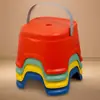 Taburete Pequeño Apilable de Plástico Engrosado Portátil para Niños Taburete Bajo para Cambiarse los Zapatos Taburete de Plástico Taburete Pequeño Bajo Plástico Bajo