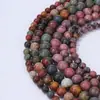 Pedras Rodolita Linha Negra Soltas, Cada uma com Textura Única, Qualidade Clara, Cores Ricas e Brilhantes, Atacado de Acessórios