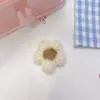 Accesorios de Flor de Pompon Tejida de Color Flor de Pompon Tejida con Lana DIY Ropa para Niños Calzado Sombrero Accesorios para Pasador de Pelo