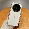 Funda para Teléfono Huawei Pura90Promax con Gradiente P80 Patrón de Cuero Lichi Mate80 Galvanizado Cobertura Total Protección Anticaídas