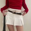 Versátil Cinturón Nuevo para Mujer con Diseño Único, Estilo Trendy Ins, Moda Retro Coreana, Cinturón de Cuero Simple Decorativo Personalizado