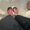 Sandalias de Suela Gruesa Asimétricas de Diseño de Nicho de Alta Gama para Mujer Moda de Primavera y Verano 2025 Slip-Ons a la Moda