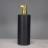 Garrafa plástica PET para shampoo 500ml pronta para envio, garrafa para gel de banho, frasco refil para loção corporal cosmética