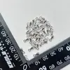 Plántula de Mariposa Accesorios Plateados DIY Adornos de Aleación Colgantes Cuentas Espaciadoras para Pulsera Collar Materiales Verano 2025 Étnico