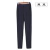 Pantalones Profesionales de Primavera y Otoño para Mujer, Pantalones Casuales Negros Adelgazantes de Corte Slim-Fit, Pantalones de Vestir para Viajeras OL