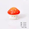 Boneca Cogumelo Mini Fofa Pequenos Enfeites Casa de Boneca Decoração de Mesa DIY Sacola Surpresa Tendência Acessórios de Resina