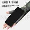 Manga de seda de hielo para protección solar para hombre, al aire libre, pesca, ciclismo, parasol, manga de protección UV, dedos transpirables, guantes de protección solar