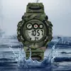 Reloj electrónico SYNOKE para estudiante, impermeable, colorido, luminoso, para niños, deportivo, de moda, regalo para niño
