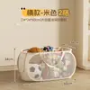 Cesta para Ropa Sucia Cesta de Almacenamiento para Ropa Sucia Malla de Nylon Dormitorio Hogar Ropa Dormitorio Plegable Doble Asa Cesta para Ropa Sucia