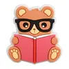 Serie de Animales de Dibujos Animados para Aprender Charms para Zapatos Goma Blanda de PVC Accesorios para Zuecos Decoraciones para Zapatos Infantiles Amazon