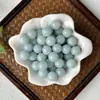 Contas Redondas de Âmbar Três Flores Naturais, Contas Soltas para Pulseira de Raiz de Bodhi, Pulseira de Sementes de Bodhi Premium de Alta Qualidade para DIY Atacado