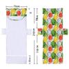 Nueva Funda de Silla de Playa de Microfibra, Toalla para Tumbona, Bolsa para Toalla de Playa, Serie de Frutas, Se Puede Enviar en una Sola Pieza, Pedido Mínimo