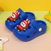 Zuecos Infantiles de Verano con Dibujos Animados de Osito, de Eva, para Niños y Niñas, Pantuflas de Punta Cerrada, Suela Suave Antideslizante con Dibujos, Transpirables