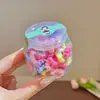 100 Piezas de Anillos de Toalla de Colores para Niños sin Pelo, Gomas para el Cabello para Niñas, Gomas Pequeñas para el Cabello, Bandas Elásticas, Diademas para Bebés y Accesorios para el Cabello
