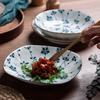 Cerámica de Jingdezhen para el hogar Vajilla de cerámica de alta temperatura bajo cubierta Regalo de inauguración de la casa Vajilla Juego de platos Cuenco de arroz y plato