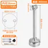 Acero Inoxidable Antiséptico Madera Uva Marco Columna Pie Cubierta Columna Ángulo Cuadrado Hierro Código Base