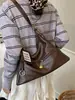 Yuezhi 2026 principios de otoño nueva moda bolsa de hombro de gran capacidad retro para debajo del brazo bolsa cruzada casual para el día a día