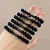 Diadema de Oso, Goma para el Cabello de Color Café, Lazo Sencillo y Elegante, Goma Elástica para Mujer, Diadema de Alta Elasticidad y Duradera al por Mayor