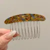 Pente invertido requintado e fofo para penteados estilo princesa, presilhas laterais para cabelo para mulheres, acessórios de cabelo com laço estilo coreano e presilhas de cabelo da moda para estilizar e arrumar fios soltos