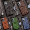 Adecuado para funda de teléfono realme GT Neo2 2T cuero vacuno calavera media funda Realme GT Neo3 funda protectora de cuero
