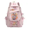 Mercancía de Anime de Zootopia: Mochila Escolar Primaria Judy y Nick Zorro, Unisex, Casual, Gran Capacidad, Bolso de Doble Hombro
