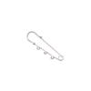 Broche de seguridad de alta calidad de estilo coreano, broche grande con forma de anillo, broche antiluz, broche fijo para apretar la ropa, accesorios de decoración