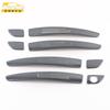 Adequado para Peugeot 408 lidar com tira brilhante 408 tigela de porta de aço inoxidável tampa resistente a arranhões remendo decorativo autopeças