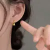 Não Precisa Tirar os Brincos para Dormir, Brincos Femininos, Argolas de Orelha, Versátil, Simples, Compacto, Estiloso, Brincos de Novo Estilo, Exquisite