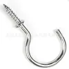 Tornillos de ojo cerrado, Anillas para colgar, Ganchos, Tornillos de ojo autoperforantes abiertos, Ganchos de copa, Accesorios para manualidades, Tornillos de ojo 1 # 2 # 3 # 4
