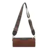 Bolso Cilíndrico de Moda 2025 Mate Nuevo Color de Moda Bloqueo de Color Versátil Elegante Moderno Bolso de Hombro Cruzado