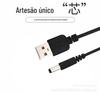 USB para 3.5*1.35 5.5*2.1DC linha de carregamento Adaptador de linha de carregamento USB Linha DC Cabo de alimentação DC