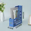 Organizador de Archivos Caja de Almacenamiento de Gran Capacidad Soporte para Libros Estantería Caja Organizadora de Escritorio Estante de Almacenamiento de Documentos Bandeja para Archivos Cesta para Archivos