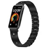 Adecuado para Pulsera Huawei 8/9 Nueva Correa de Metal para Reloj Pulsera Huawei 10 Universal Pequeña Margarita Media Pulsera