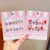 Accesorios y Joyería de Alta Gama para Niñas Uñas Portables Lindas Dulces Joyería para Manos Pegatinas de Dibujos Animados Puntas de Uñas Regalos