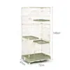 Casa de pet com vento série DBS gaiola de gato de estimação villa de gato camada dupla camada tripla gaiola de gato suprimentos para animais de estimação gato cachorro pet