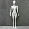 Mannequin feminino customizado multicolorido com pintura brilhante de corpo inteiro para vitrine e adereços de exposição