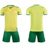 Atacado novo conjunto de roupas de treino de futebol infantil adulto manga curta secagem rápida respirável estudantes time esportivo roupas de futebol