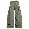 Pantalones de Trabajo Trendy Estilo Retro Americano Hechos a Medida Pantalones Casuales con Imágenes y Muestras, Fábrica de Ropa Producción de Muestras Oemodm