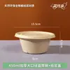 Tazón Desechable de Pulpa Tazón para Ensalada Tazón de Pulpa Biodegradable para Llevar Lonchera con Tapa Tazón Redondo de Papel Caja Completa Venta al por Mayor