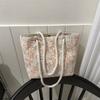 Bolso de Mano de Encaje de Paja 2026 Nuevo Bolso de Hombro de Gran Capacidad de Moda Simple para Compras y Viajes Bolso de Axila