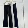 Calça pantalona leve feminina estilo coreano emagrecedora versátil cintura elástica cordão calça casual para baixinhas valoriza as pernas calça longa outono precoce